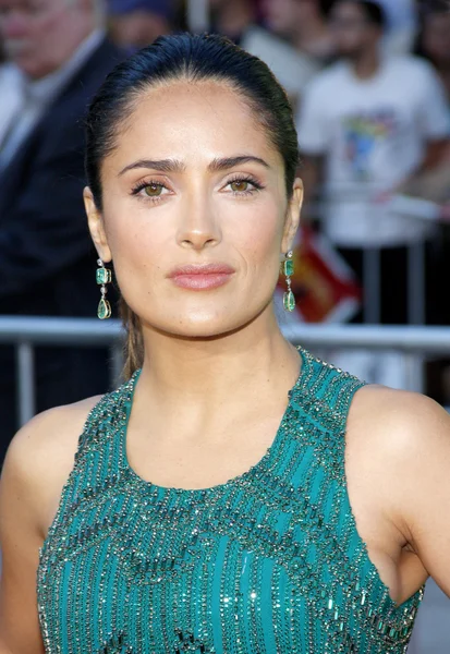 Actress and producer Salma Hayek — Stock Photo, Image