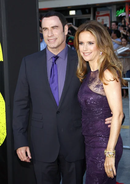 John Travolta, Kelly Preston — Stockfoto