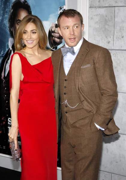 Guy Ritchie en Jacqui Ainsley — Stockfoto