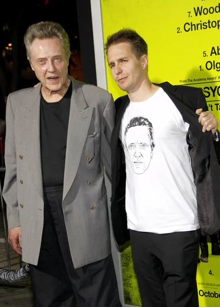 Sam rockwell und christopher walken — Stockfoto