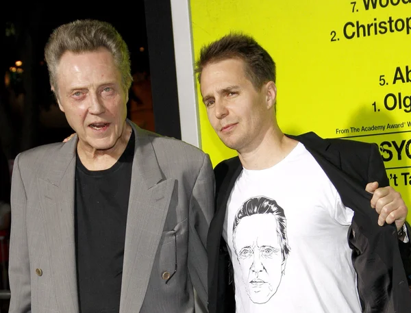 Sam Rockwell y Christopher Walken — Foto de Stock