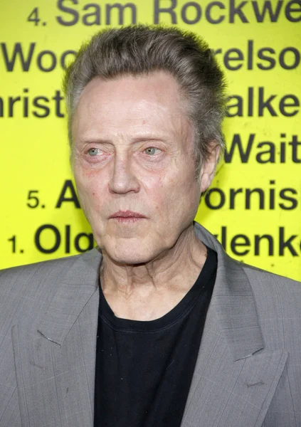 El actor Christopher Walken — Foto de Stock