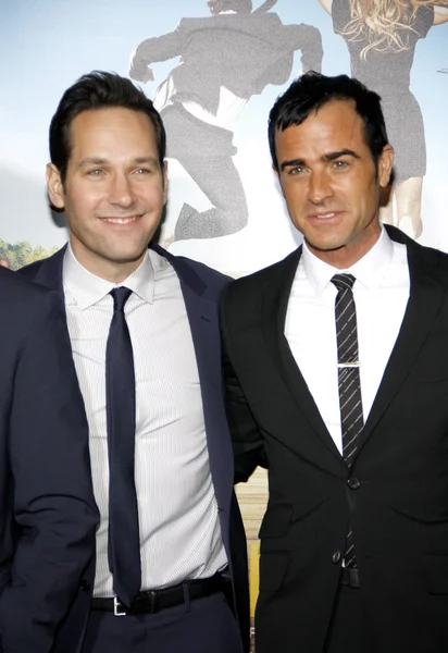 Paul Rudd och Justin Theroux — Stockfoto