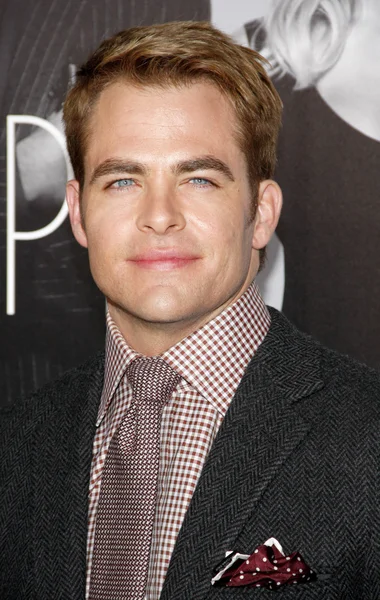 Actor Chris Pine — Foto de Stock