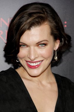 oyuncu ve model Milla Jovovich