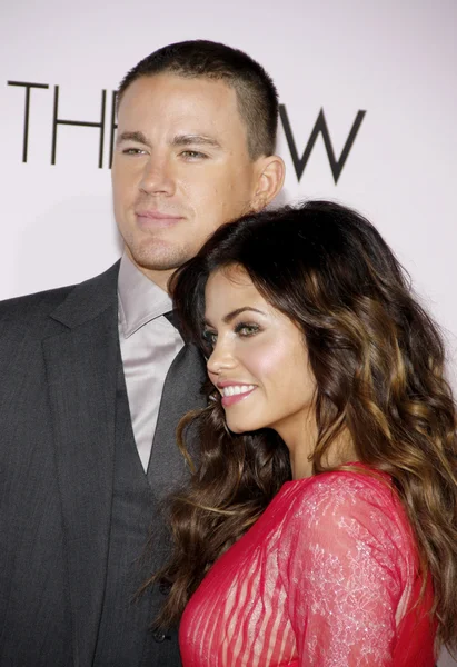 Channing Tatum e Jenna Dewan — Fotografia de Stock