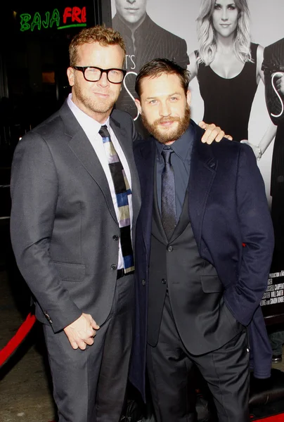 McG and Tom Hardy — Stock Photo, Image