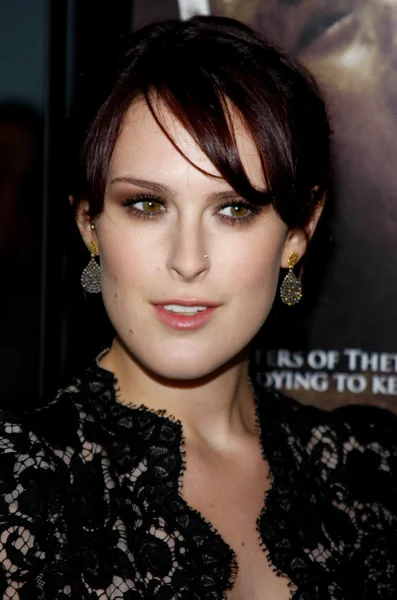 Schauspielerin und Sängerin rumer willis — Stockfoto