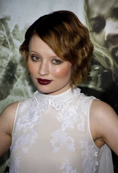 actress and singer Emily Browning