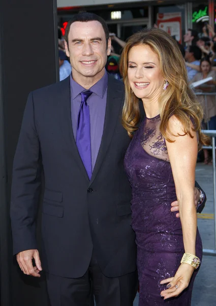 John Travolta, Kelly Preston — Stock fotografie