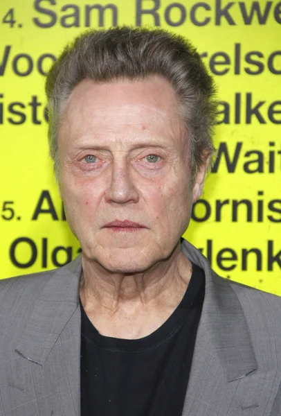 Attore Christopher Walken — Foto Stock