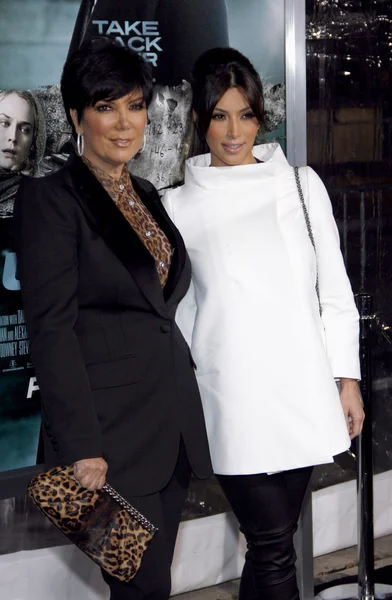 Kris Jenner en Kim Kardashian — Stockfoto