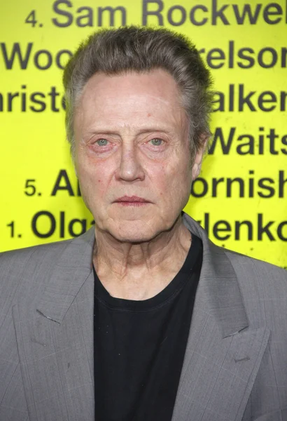 El actor Christopher Walken — Foto de Stock