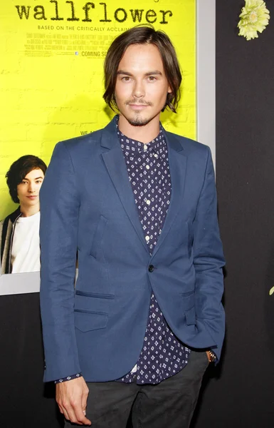 Actor Tyler Blackburn — Stock Photo, Image