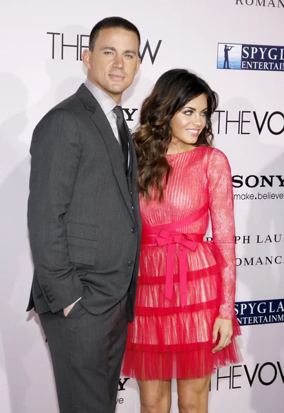 Channing Tatum y Jenna Dewan — Foto de Stock