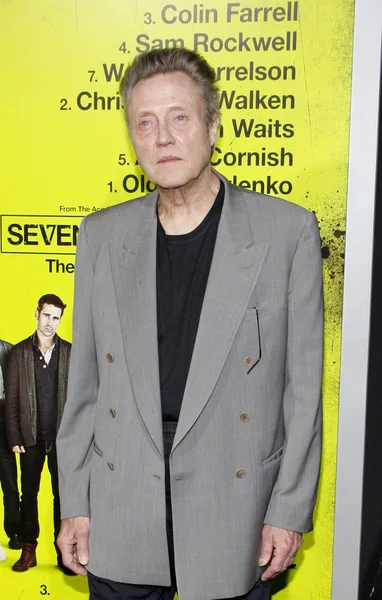 El actor Christopher Walken — Foto de Stock