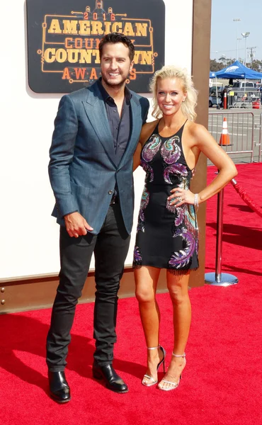 Luke Bryan y Caroline Boyer — Foto de Stock