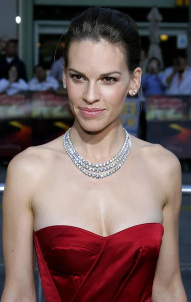 Atriz Hilary Swank — Fotografia de Stock