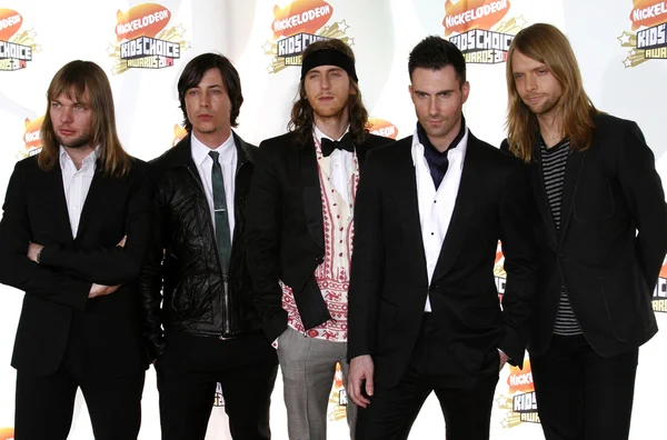 Pop band Maroon 5 — Stock Photo, Image