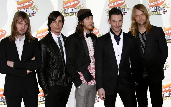 Banda pop Maroon 5 — Fotografia de Stock