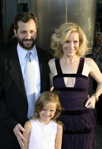 Judd Apatow and Leslie Mann — Stock Photo, Image