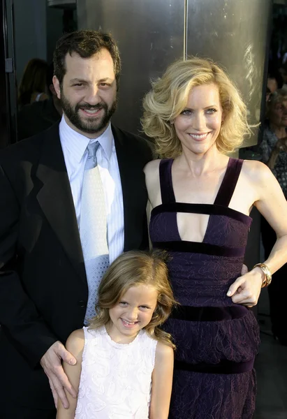 Judd Apatow and Leslie Mann — Stock Photo, Image