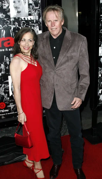 Gary Busey y Vicky Roberts — Foto de Stock