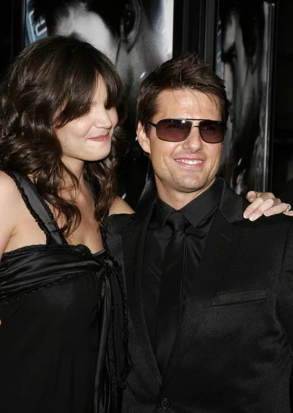 Katie Holmes and Tom Cruise — Stock Photo, Image