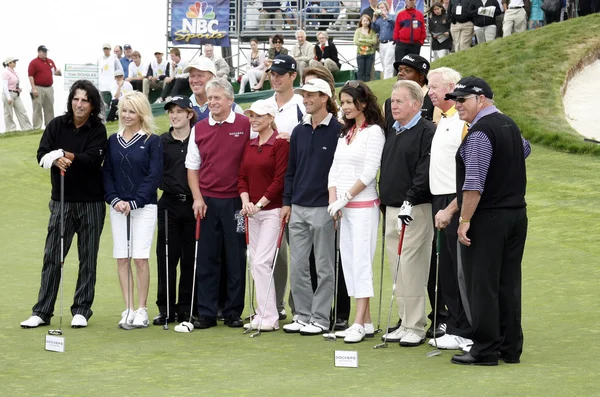 Michael douglas und friends golfturnier — Stockfoto