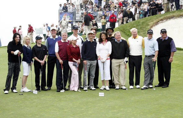 Michael Douglas ve arkadaş Golf Turnuvası — Stok fotoğraf