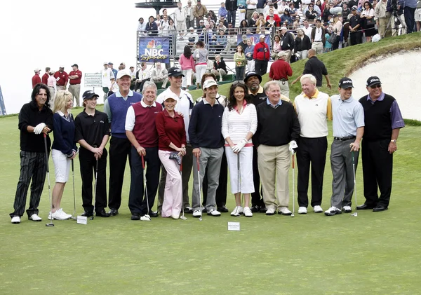 Michael Douglas en vrienden golftoernooi — Stockfoto