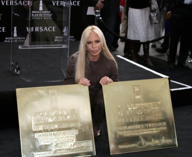 Moda Tasarımcısı Donatella Versace