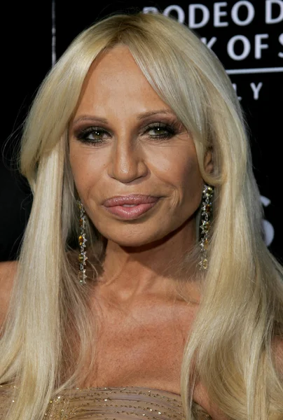 Icône de la mode Donatella Versace — Photo