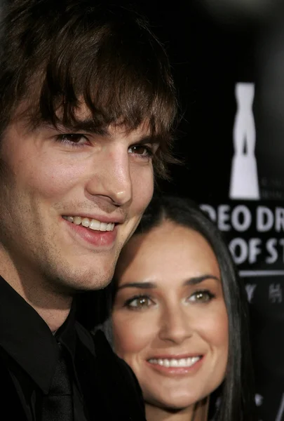 Ashton Kutcher e Demi Moore — Foto Stock