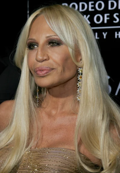 Icône de la mode Donatella Versace — Photo