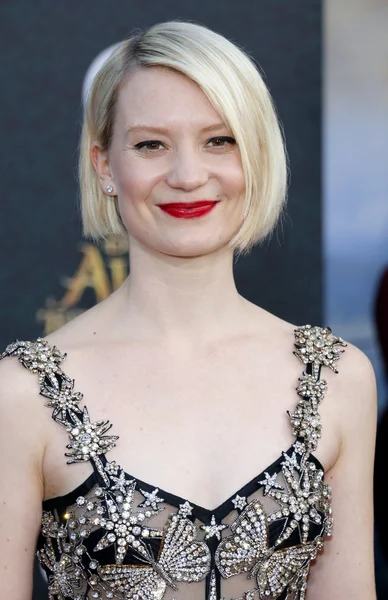 Actriz Mia Wasikowska — Foto de Stock