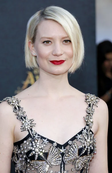 Actress Mia Wasikowska — Stock Photo, Image