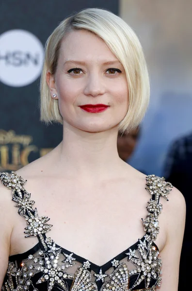 Actress Mia Wasikowska — Stock Photo, Image