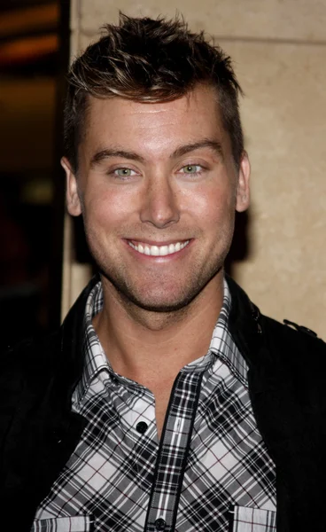 Sångaren Lance Bass — Stockfoto