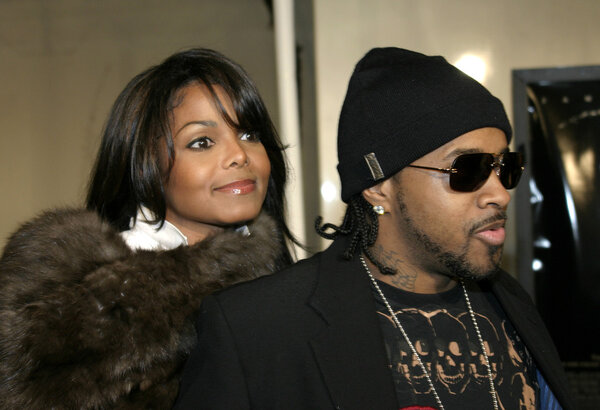 Janet Jackson and Jermaine Dupri 
