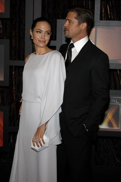 Brad Pitt, Angelina Jolie — Stok Foto