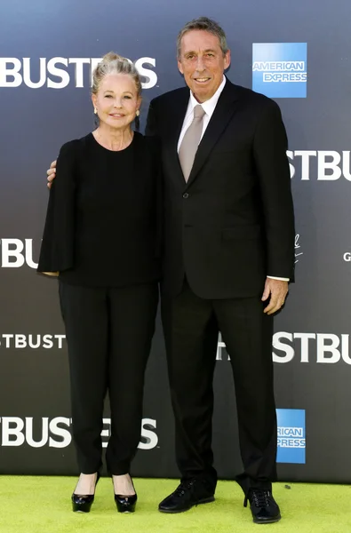 Ivan Reitman and Genevieve Robert — Stock Photo, Image