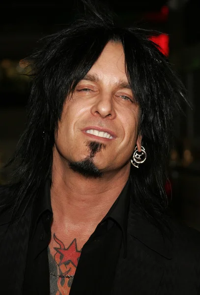 Musiker nikki sixx — Stockfoto