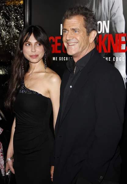 Oksana Grigorieva, Mel Gibson — Stockfoto