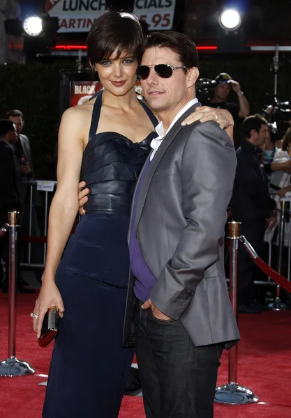 Katie Holmes y Tom Cruise — Foto de Stock
