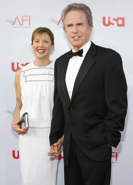 Warren Beatty, Annette Bening — Foto de Stock