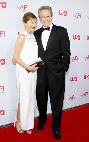 Warren Beatty, Annette Bening — Foto de Stock