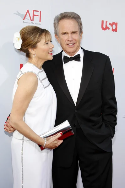 Warren Beatty, Annette Bening — Stockfoto