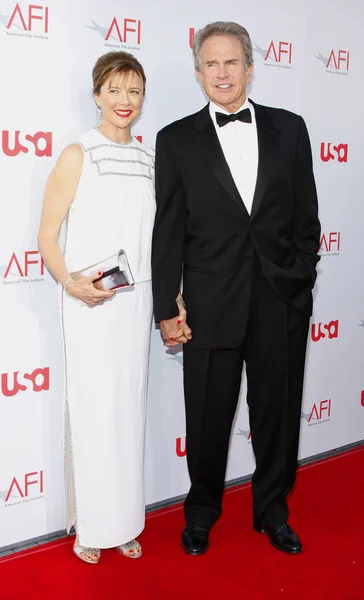 Warren Beatty, Annette Bening — Stock fotografie