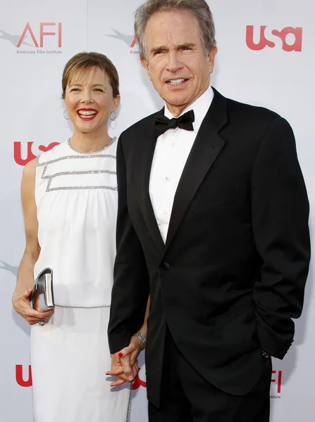 Warren Beatty, Annette Bening — Foto de Stock